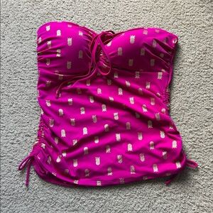 Boden Sardinia Pink Tankini Swim Top